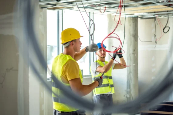 construction electrical work 