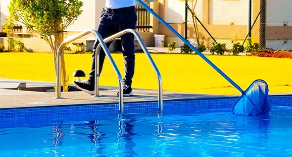 Swimming Pool Wash Service in Dubai