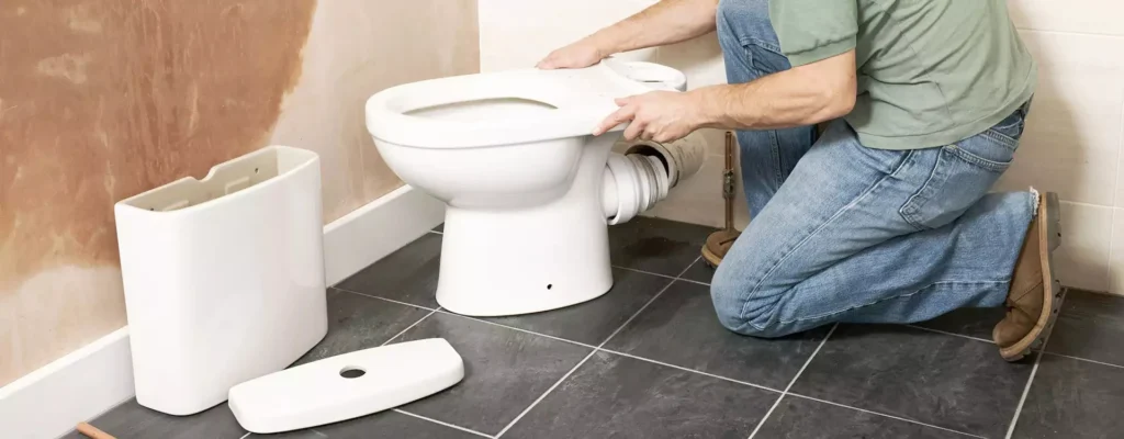 Shower and bathtub sanitary installation in Dubai Marina home